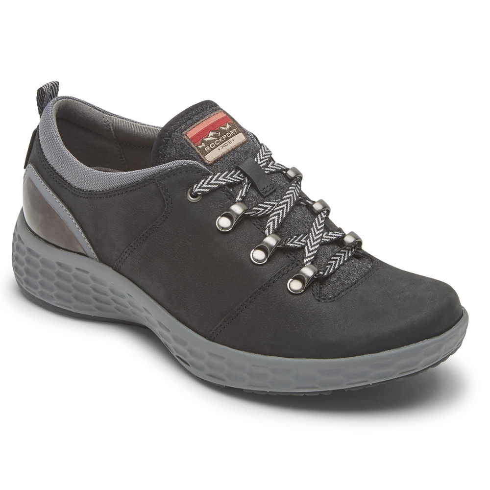 Rockport Joggesko Dame Svart - Freshexplore Tie - OBDL78561